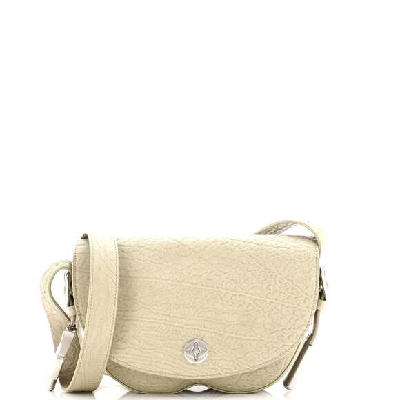 Burberry Chess Satchel Leather Small #178550B63B - Picture 1 of 7